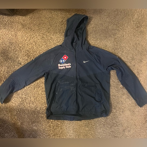 Light windbreaker jacket good for soft rain. Made Domino’s supply chain CDL team - Picture 1 of 4
